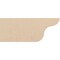 Ekena Millwork 6in. W x 8in. H x 20in. L Carmel Woodgrain TimberThane Rafter Tail, Primed Tan RFTUR06X08X20CARRCPR - alternate 2